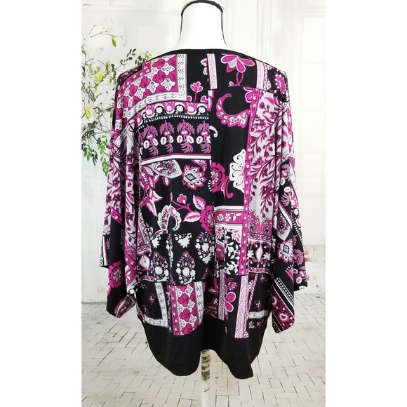 Dress barn pink tunic top plus size 22W 24W - Picture 3 of 8